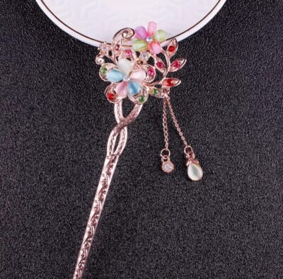 Women Girls Flower Hair stick