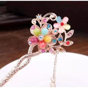 Women Girls Flower Hair stick