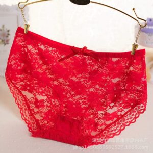 Chiness Net Panty Red