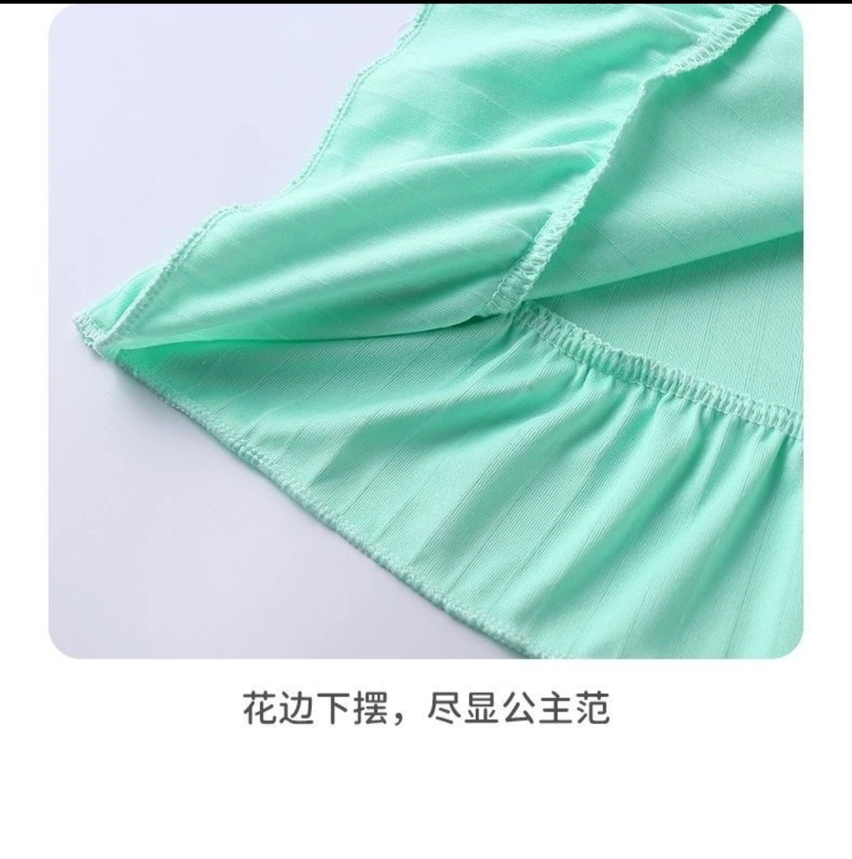 Princess Style Cotton Nightgown for Girls - Image 7