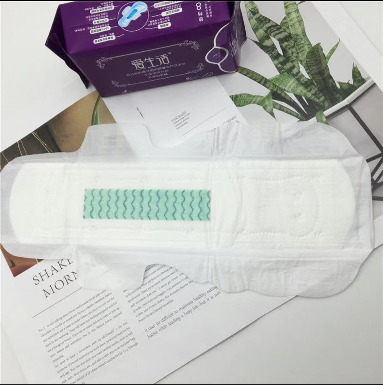 360mm Extra Long Chinese Sanitary Pad - 6 Pieces in 1 Pack for Women & Teen girls - Image 6