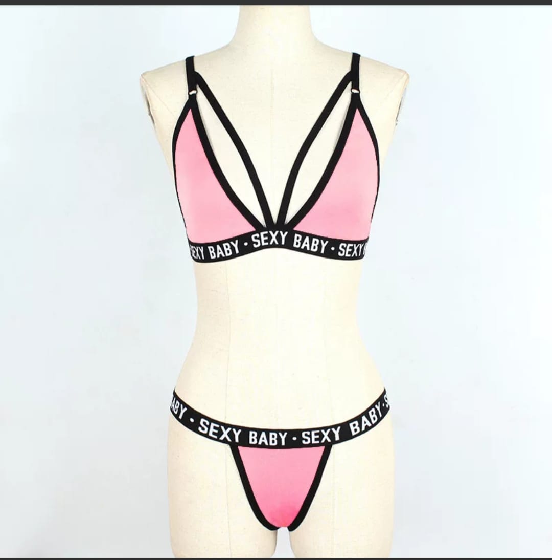 Women Sexy Cross Strap Bikini Set - Image 17
