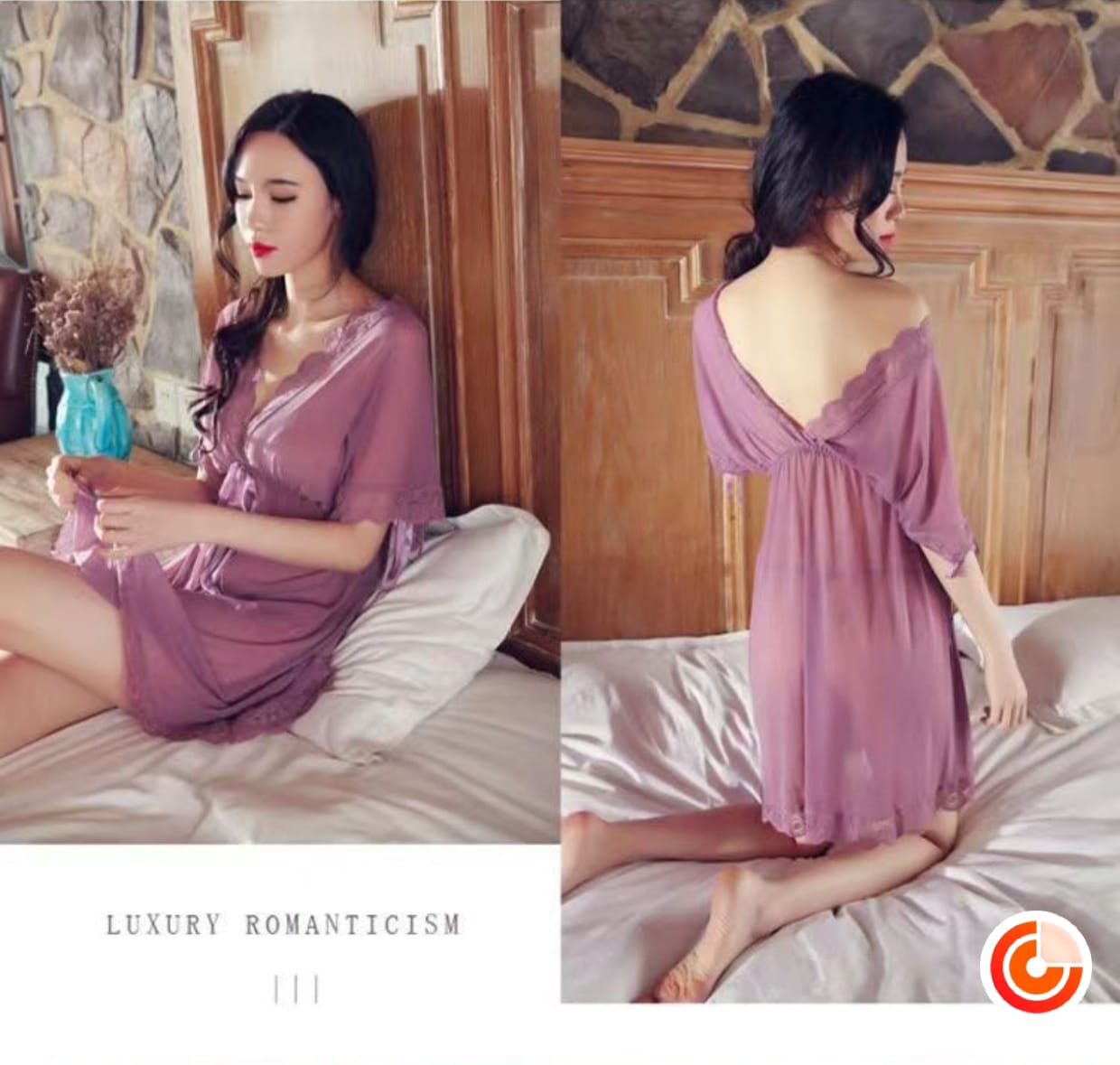 Classic hot night gown - Image 8