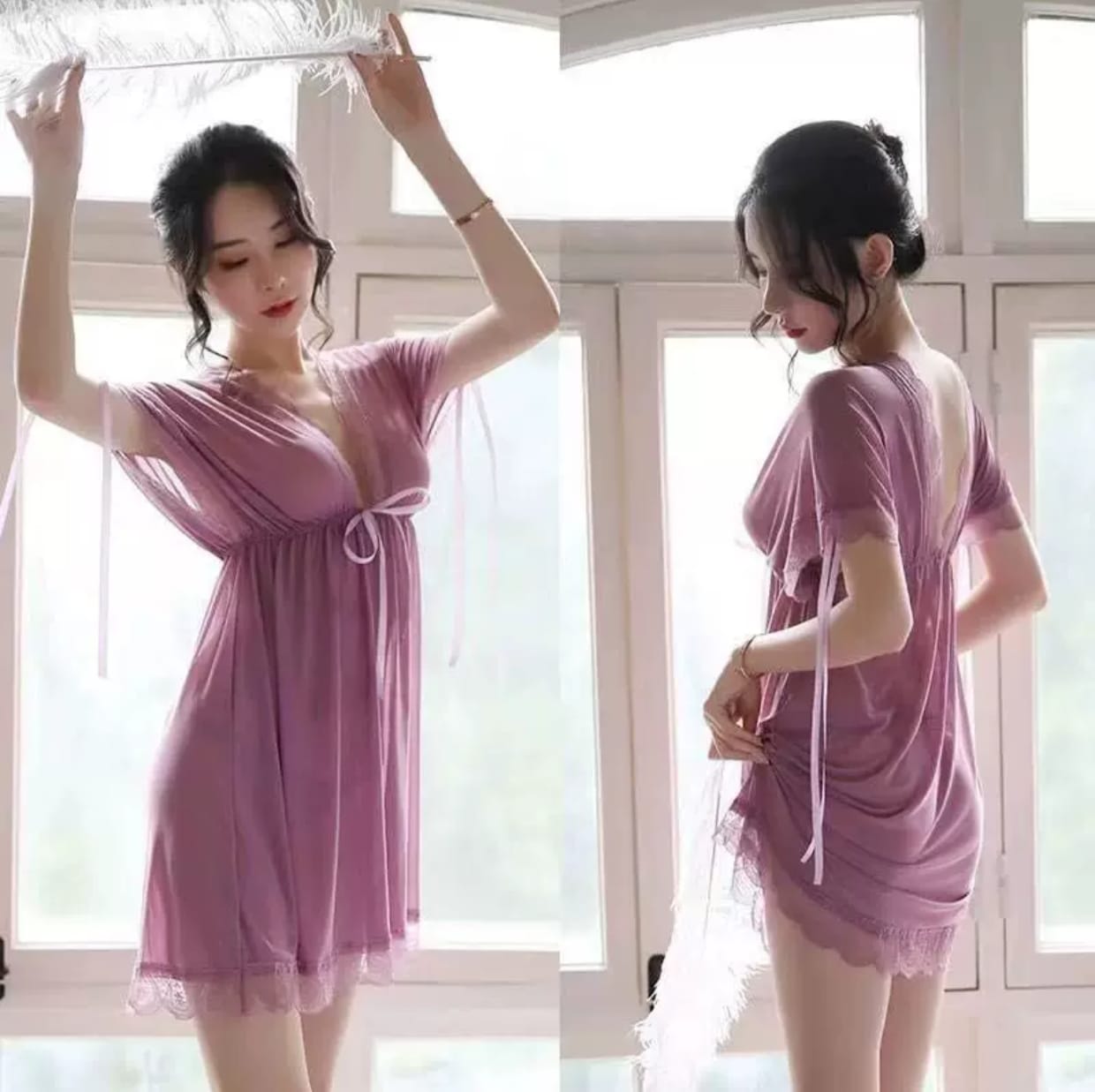 Classic hot night gown - Image 12