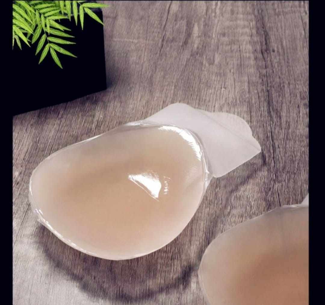 Invisible Silicone Adhesive Lift Bra – Strapless Push Up Sticky Bra for Backless Dresses - Image 3