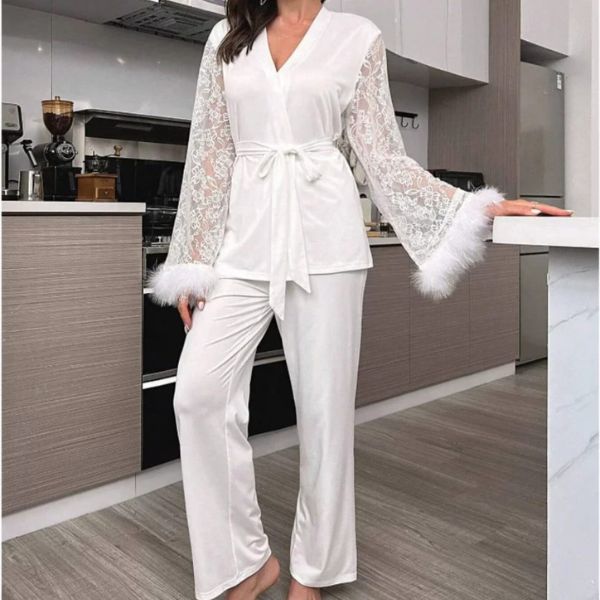 Elegant lounge set, Luxury night wear