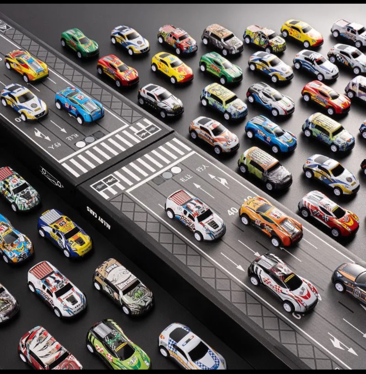 10PCS Metal Pull Back Racing Car Set β Strong Alloy Body & Pull Back Action - Image 2