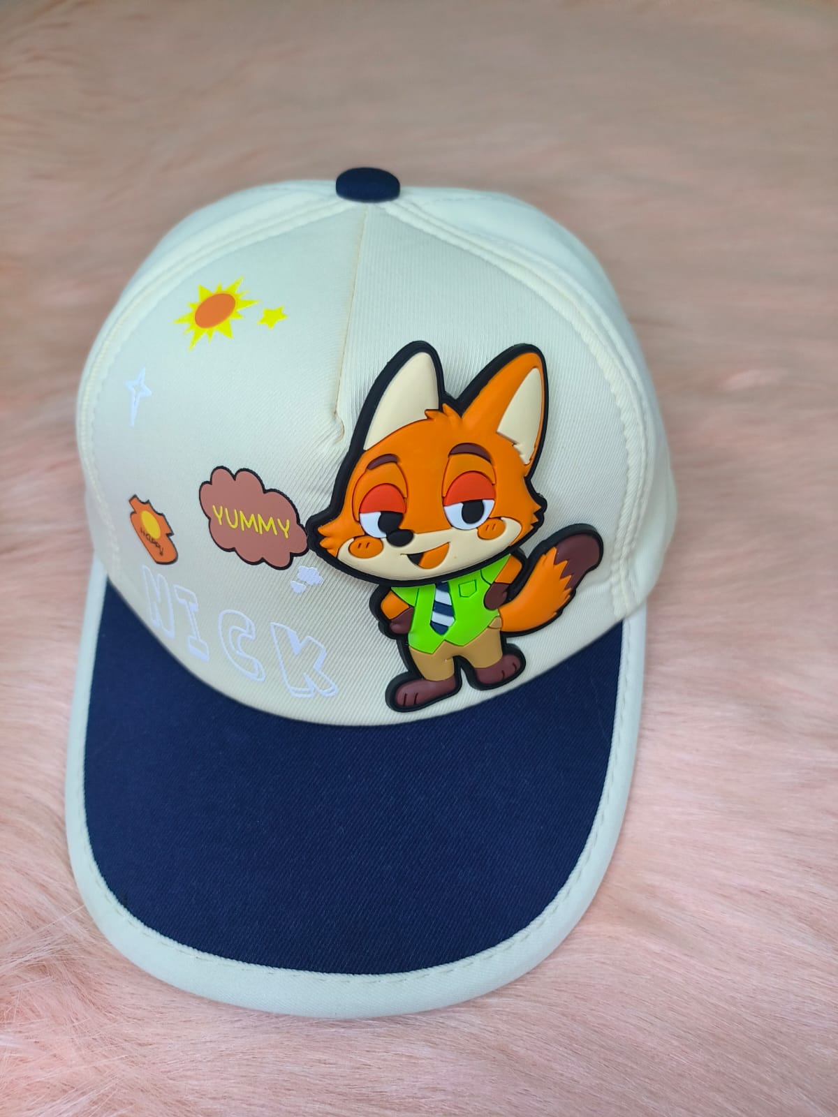 Kids 3D Moving Cartoon Character Cap – Adjustable Baby & Toddler Sun Hat - Image 4