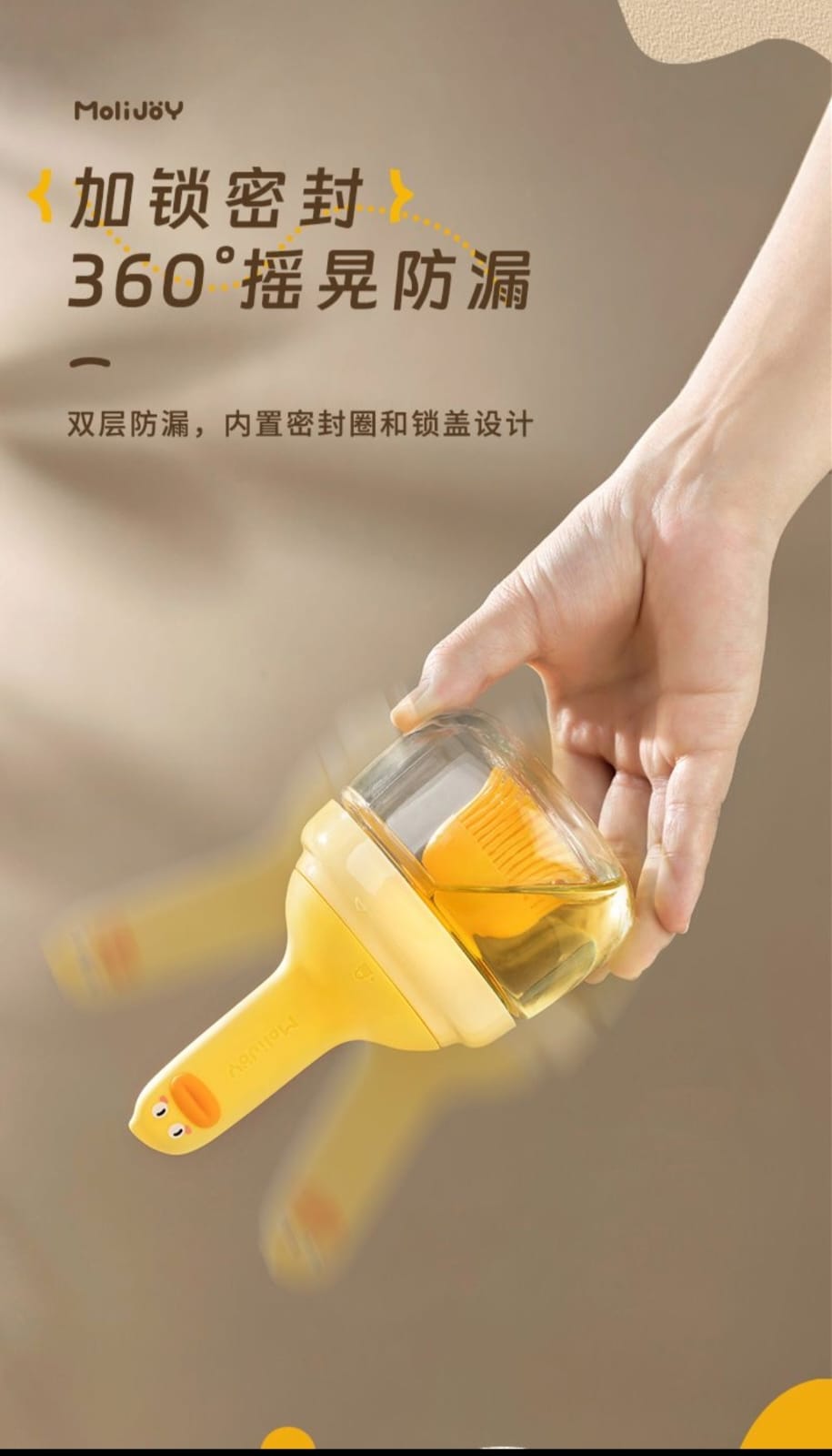 Glass Oil Brush Jar with Lock Lid | Refillable Kitchen Oil Dispenser & Basting Brush - Image 7