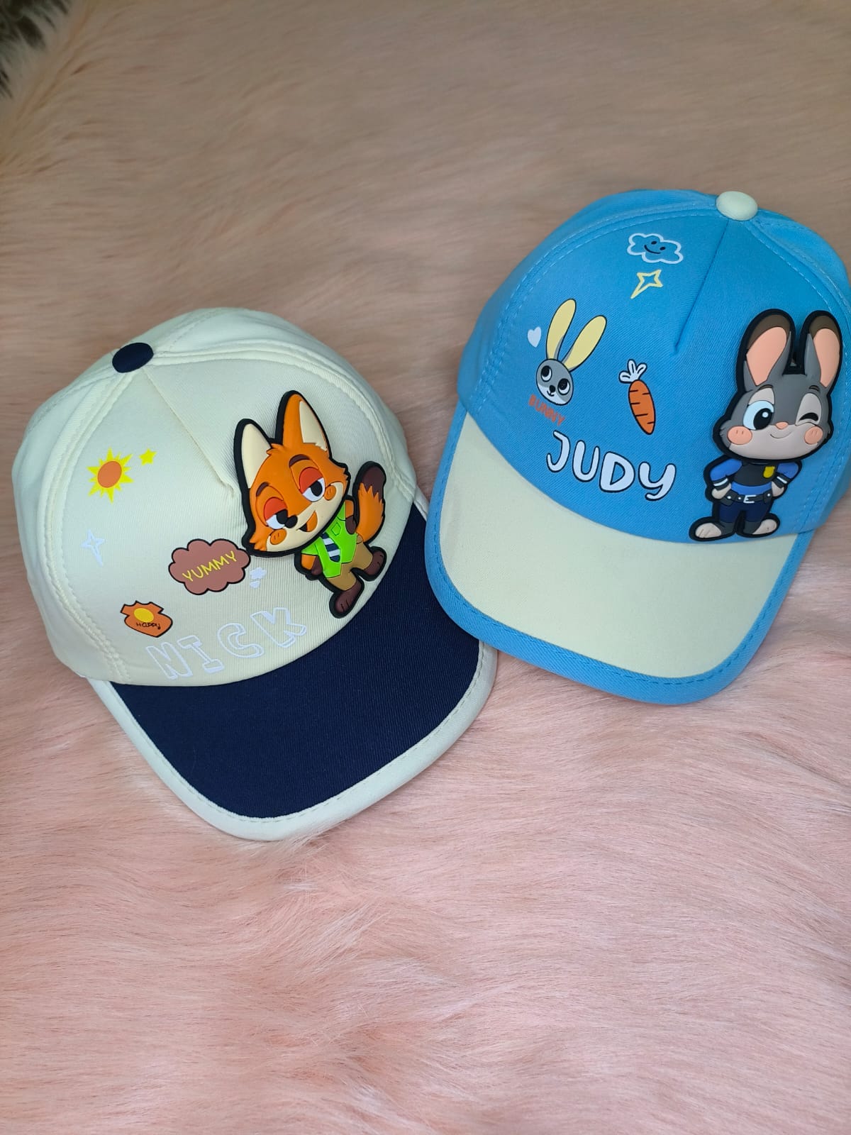 Kids 3D Moving Cartoon Character Cap – Adjustable Baby & Toddler Sun Hat - Image 2