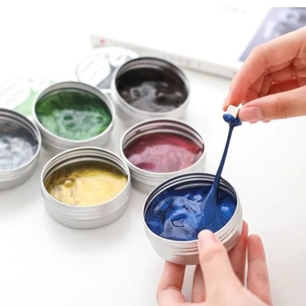 magnetic slime, creative toy, educational toy, metallic slime