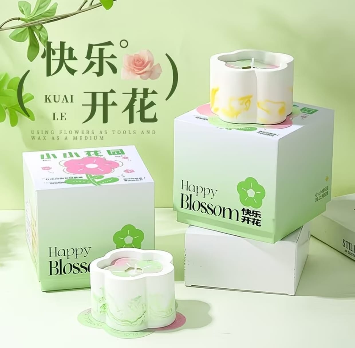 3 Pcs Scented Candle Gift Set | Premium Aromatherapy Decorative Candles - Image 11