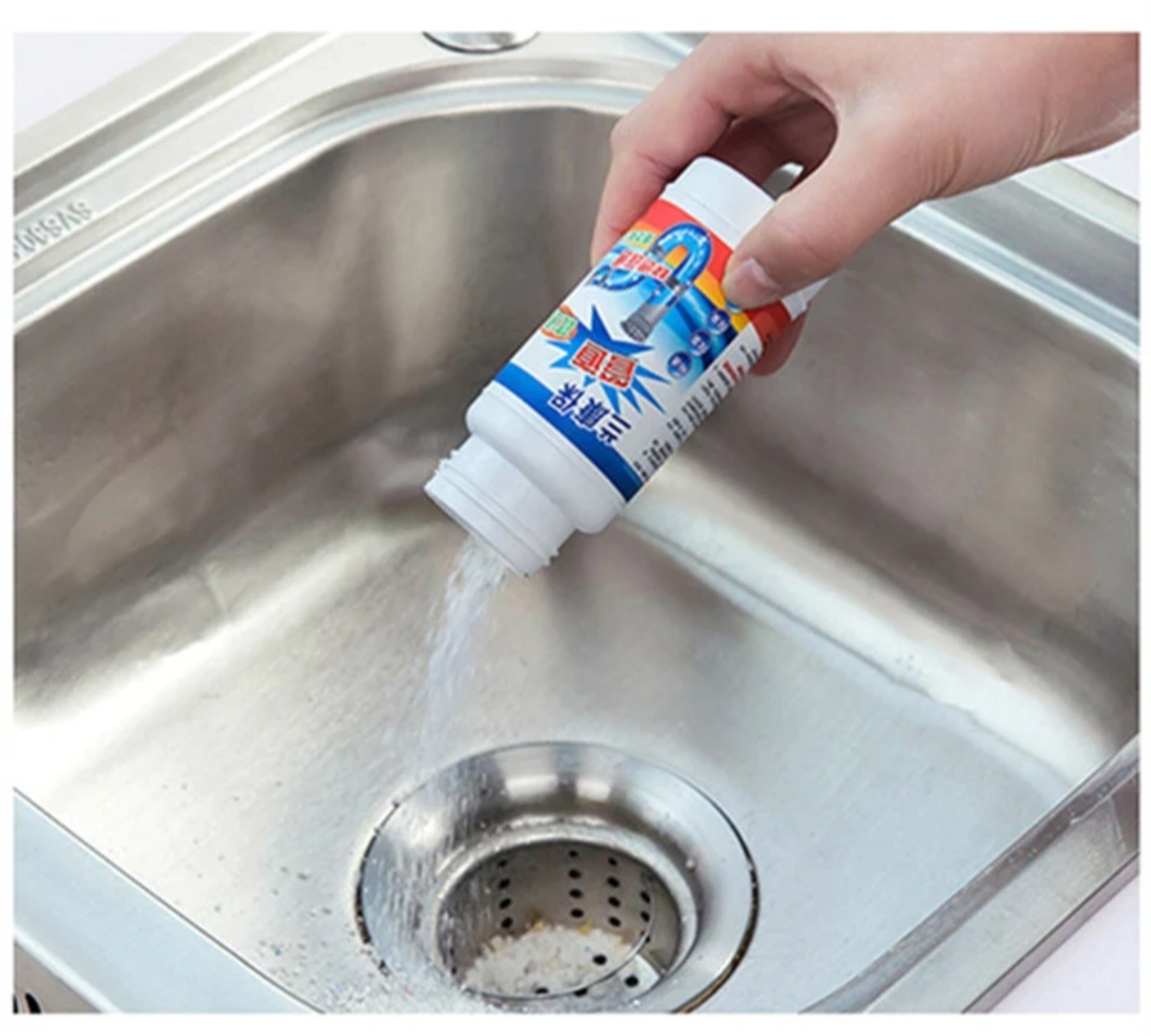 Imported Chinese Drain Cleaner Powder (2 Jars Combo) – Fast & Effective Pipe & Drain Cleaning Solution - Image 10
