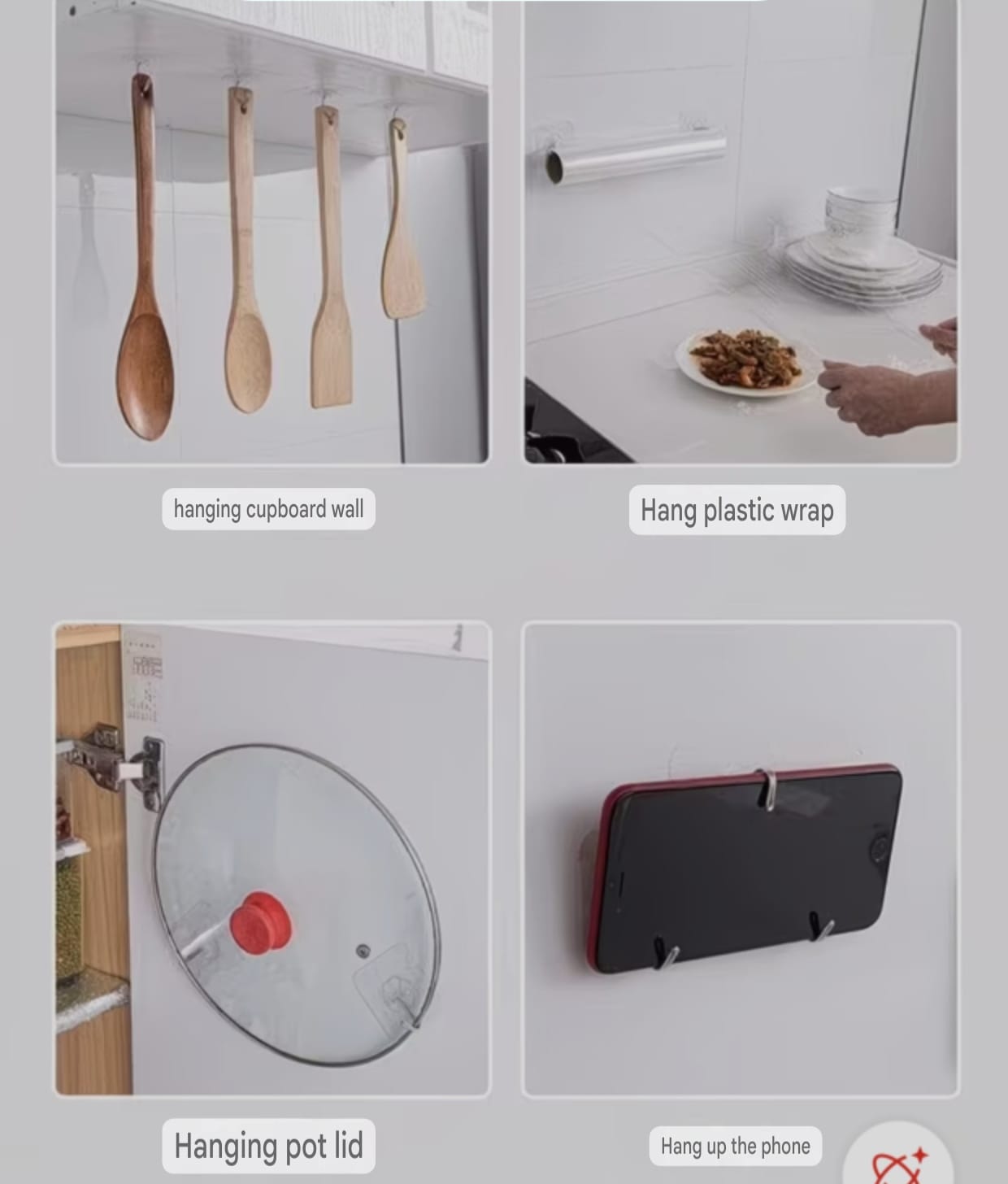 5KG Heavy Duty Self-Adhesive Waterproof Metal Wall Hook (20 pcs)| No-Drill Tile Wall Hanging Hook 20 Pcs Combo - Image 8