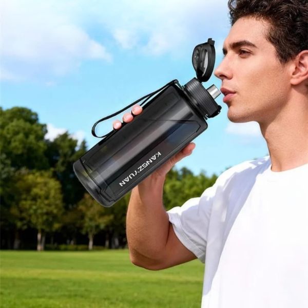 Premium 500ml USA Imported Tritan Water Bottle | BPA-Free Leakproof Sports & Travel Bottle with Safety Lock - Image 2