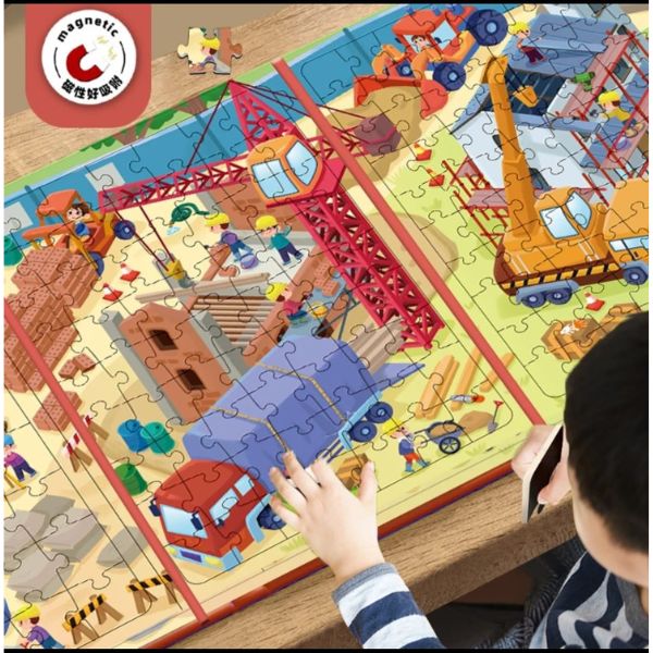 Magnetic Story Puzzle Book for Kids | Educational Leveled Puzzle 5+ - Image 3