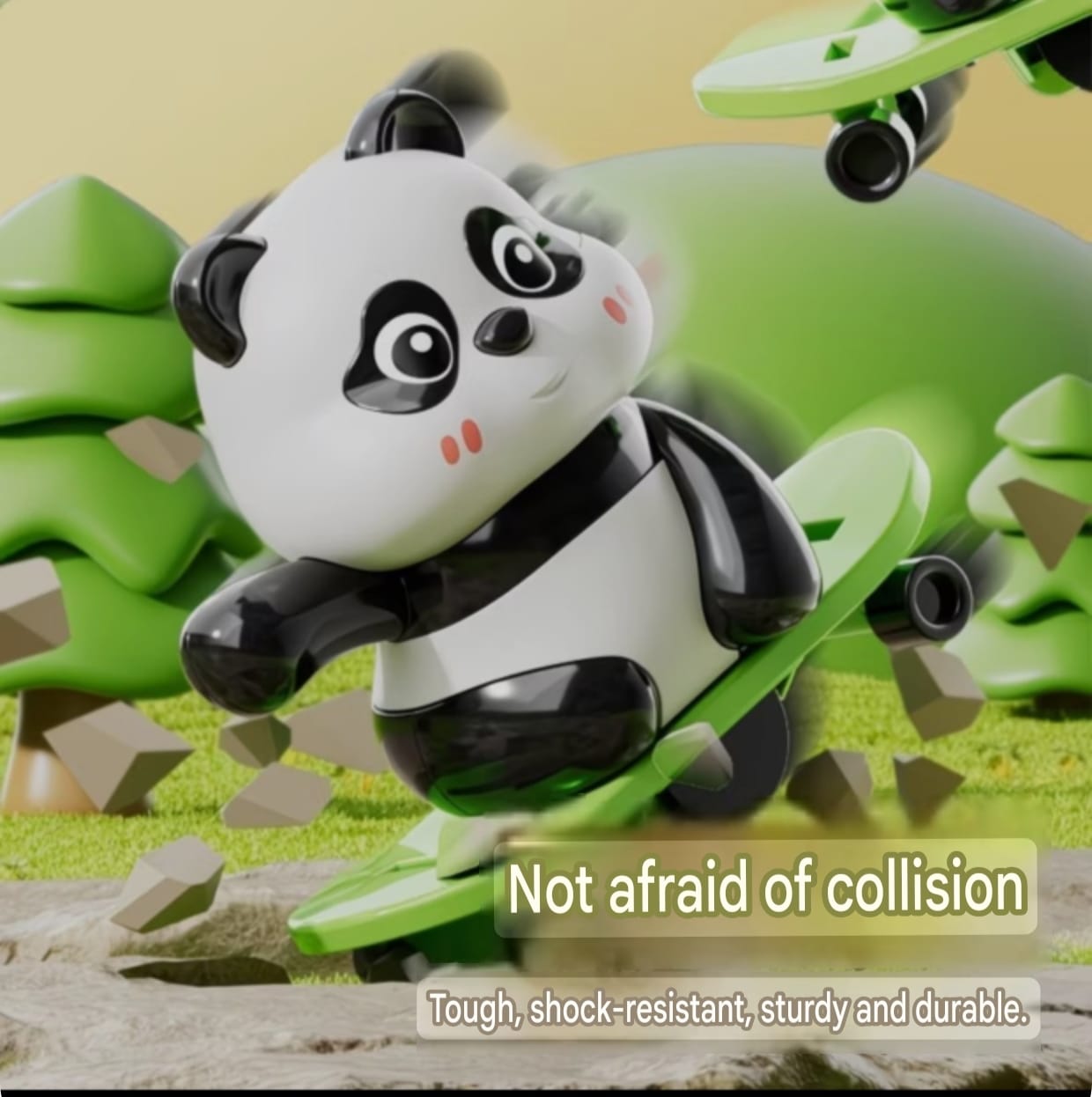 3 Pcs Panda Wind-Up Toy Combo – 3 Different Designs | No Battery Kids Friendly Toy - Image 11
