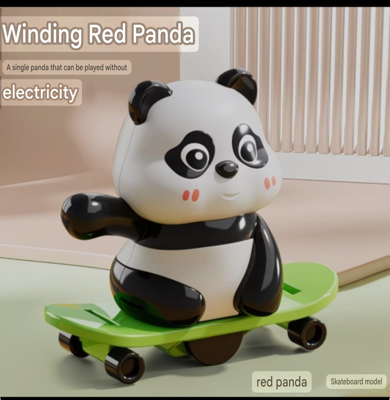 3 Pcs Panda Wind-Up Toy Combo – 3 Different Designs | No Battery Kids Friendly Toy - Image 12