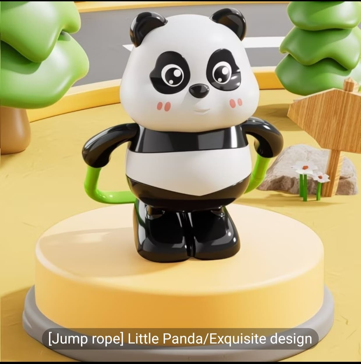 3 Pcs Panda Wind-Up Toy Combo – 3 Different Designs | No Battery Kids Friendly Toy - Image 6