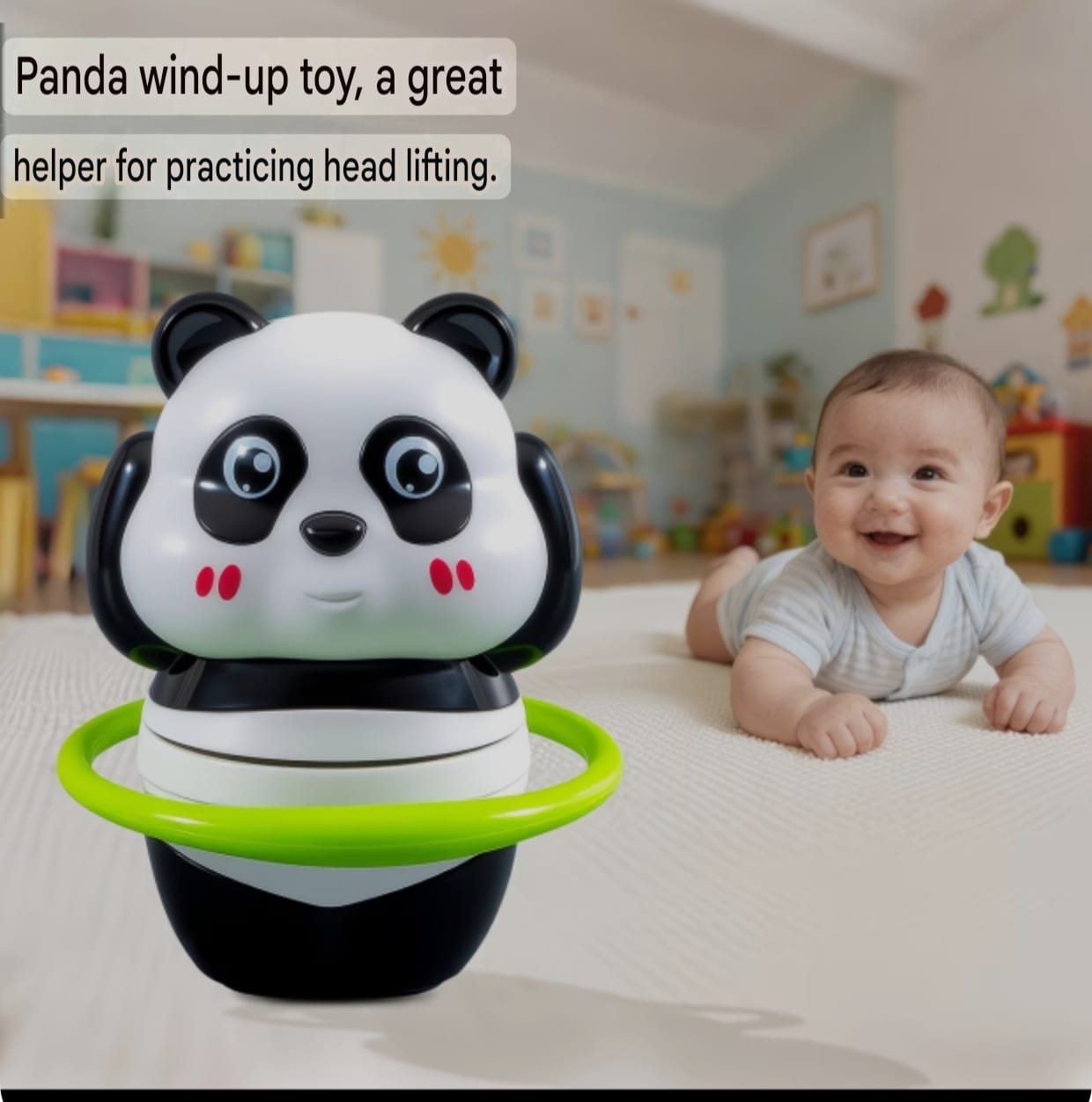 3 Pcs Panda Wind-Up Toy Combo – 3 Different Designs | No Battery Kids Friendly Toy - Image 8
